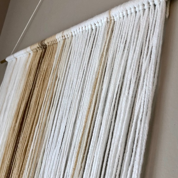 Navajo - Large 36”x48” Yarn Wall Hanging Bohemian - Picture 4 of 7